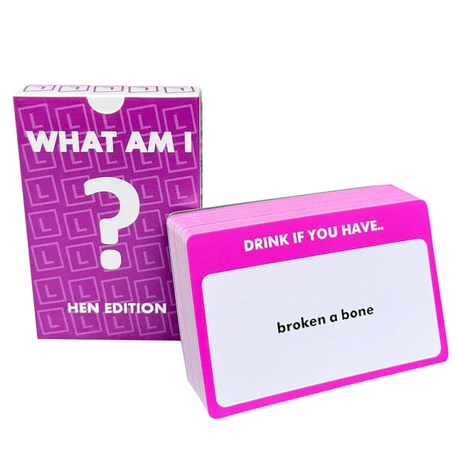 Libérez le Plaisir avec What Am I Jeu de Cartes Interactif le Jeu de Fête Parfait
