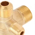 thumbnail image 3 of Valve de Contrôle en Laiton Matériau Connexion Filetage Compresseur d'Air Accessoires 1/2x3/8x10, 3 of 4