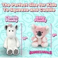 thumbnail image 3 of Oso de peluche Beverly Hills Teddy Bear conejito 7 pulgadas Blanco, 3 of 7
