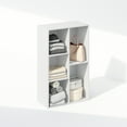 thumbnail image 5 of Furinno Reed 5-Cube Reversible Open Shelf Multipurpose Bookcase, Storage Organizer, White, 5 of 8