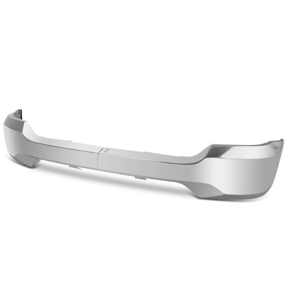 DNA Motoring Chrome Front Bumper Face Bar w/o Sensor Fog Light For 2016-2018 Chevy  Silverado 1500