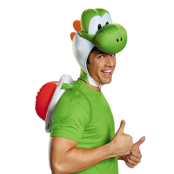 Adult Super Mario Brothers' Yoshi Costume Kit by Disguise