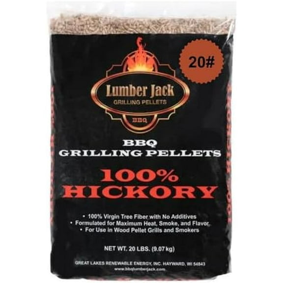 100% Hickory  BBQ Pellets (20)$$Garden &