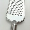 thumbnail image 3 of Stainless Steel Cheese Grater With Handle, Hand-held Cheese Zester for Kitchen Piza Making Tool Kitchen Essentials, 3 of 5