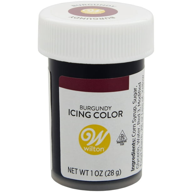 Wilton Burgundy Gel Food Coloring, 1 oz.