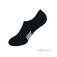 thumbnail image 3 of Huankd No Show Socks Mens Athletic Cushion Ankle Footies Low Cut Socks 5 Pairs Black, 3 of 3