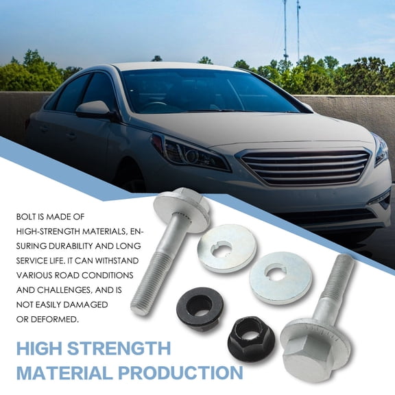 2x Rear Suspension Control Arm Cam Bolt for 2011-2015 Sonata Tucson Hyundai
