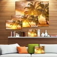 thumbnail image 4 of Design Art - Bright Sunset at Barbados Island, 4 of 4