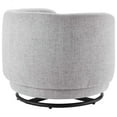 thumbnail image 3 of Relish Fabric Upholstered Upholstered Fabric Swivel Chair, 3 of 7
