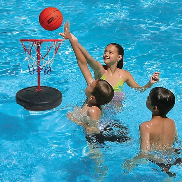 Floating Pool Basketball Hoop Game For Swimming Pool Summer Water Basketball Game Pool Toys For Kids And Adults