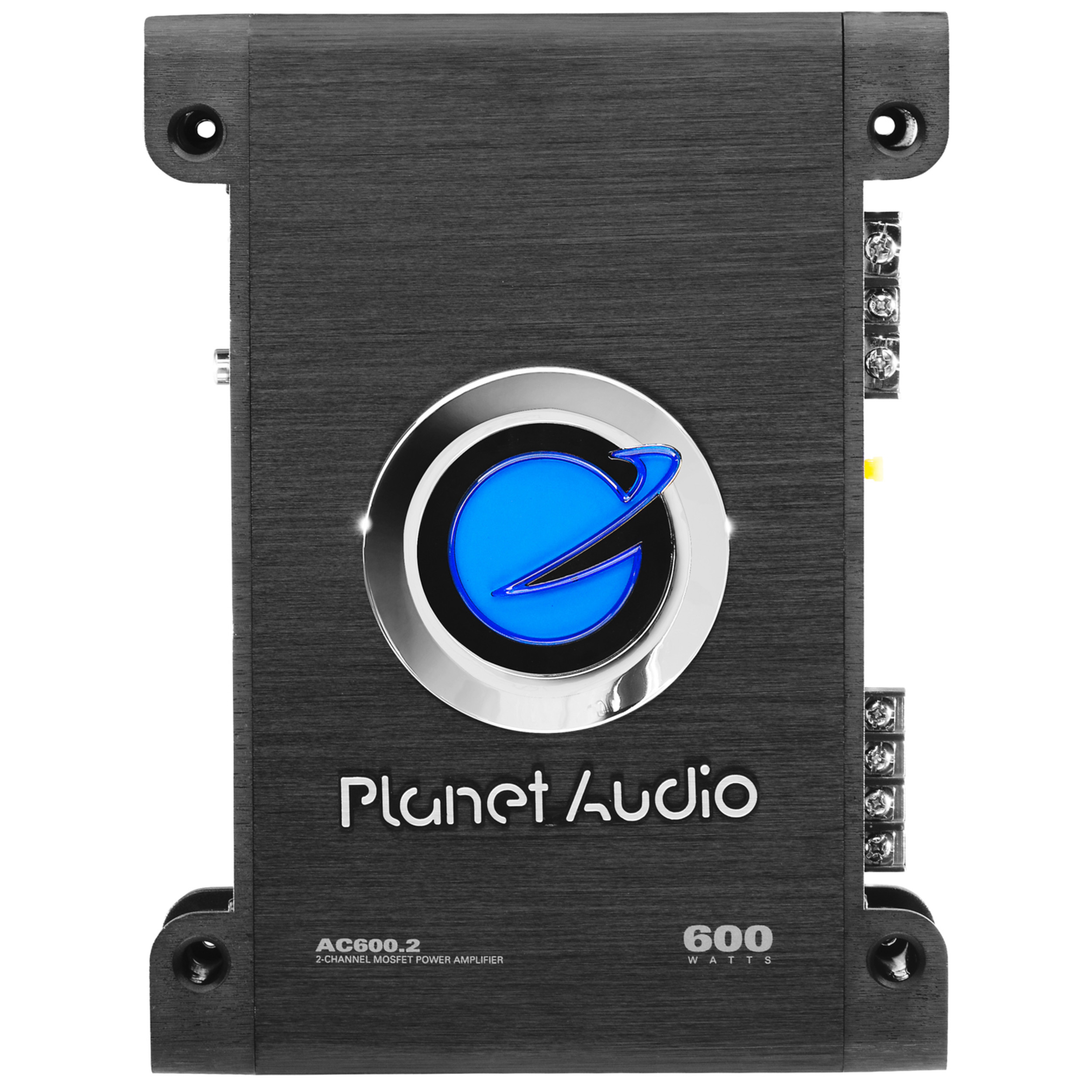 Planet Audio AC600.2 Anarchy Series Car Audio Amplifier - 600 High Output, 2 Channel, Class A/B, High/Low Level Inputs, High/Low Pass Crossover, Bridgeable, Full Range, For Stereo and Subwoofer - image 4 of 9
