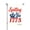 Color 2, variant on AMHNF Patriotic Cat With Uncle Sam Hat Garden Flag For Home Outdoor Garden Yard Decor 12x18 inch