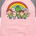 thumbnail image 3 of Disney - Group Shot - Toddler & Youth Girls Raglan Graphic T-Shirt, 3 of 5