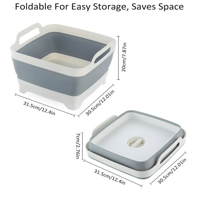 Storage basin,Dish Kitchen Handles Kitchen Dish Tub Kitchen Sink And Portable Collapsible With Portable Dishes Dish With Handles Dish Portable Dish