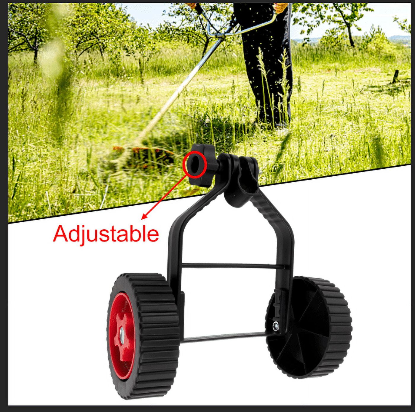 Feimier String Trimmer Grass Eater Cutter Adjustable Support Wheels Set, Yard, Garden & Outdoor Living