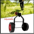 thumbnail image 1 of Tondeuse à Gazon Coupe-Bordures Support Roues Fixation Ensemble de Jardin Brosse Électrique Roues de Rechange Coupeur Réglable Puissance, 1 of 9