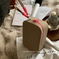 thumbnail image 4 of Large capacity, high-quality women's cosmetic bag - hypoallergenic cosmetic organizer bag, zipper closure, a must-have for travel, school, bathroom, and bedroom; also a great gift., 4 of 14