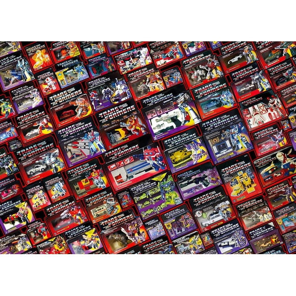 Rompecabezas Toynk Radical Robots 1000 piezas 80 Nostalgia