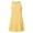 Yellow, variant on Tsivenald Casual Summer Dresses for Women Sleeveless Crew Neck Striped Mini Dress with Side Pockets Loose Swing Tunic Dress