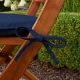 thumbnail image 6 of ARDEN Indoor/Outdoor Foam Seat Pad, 2 Pack, 17 x 16, Patio Cushion, Water repellent, Fade Resistant, Foam Cushion Sapphire Blue Leala, 6 of 8