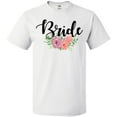 thumbnail image 3 of Inktastic Bride with Flower Illustration T-Shirt, 3 of 5
