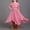 Pink, variant on Little Girl Easter Dresses Summer Western Style Summer Princess Dress for Girls Teens Fashion Design Summer Dress (Dark Green,5-6 Years)