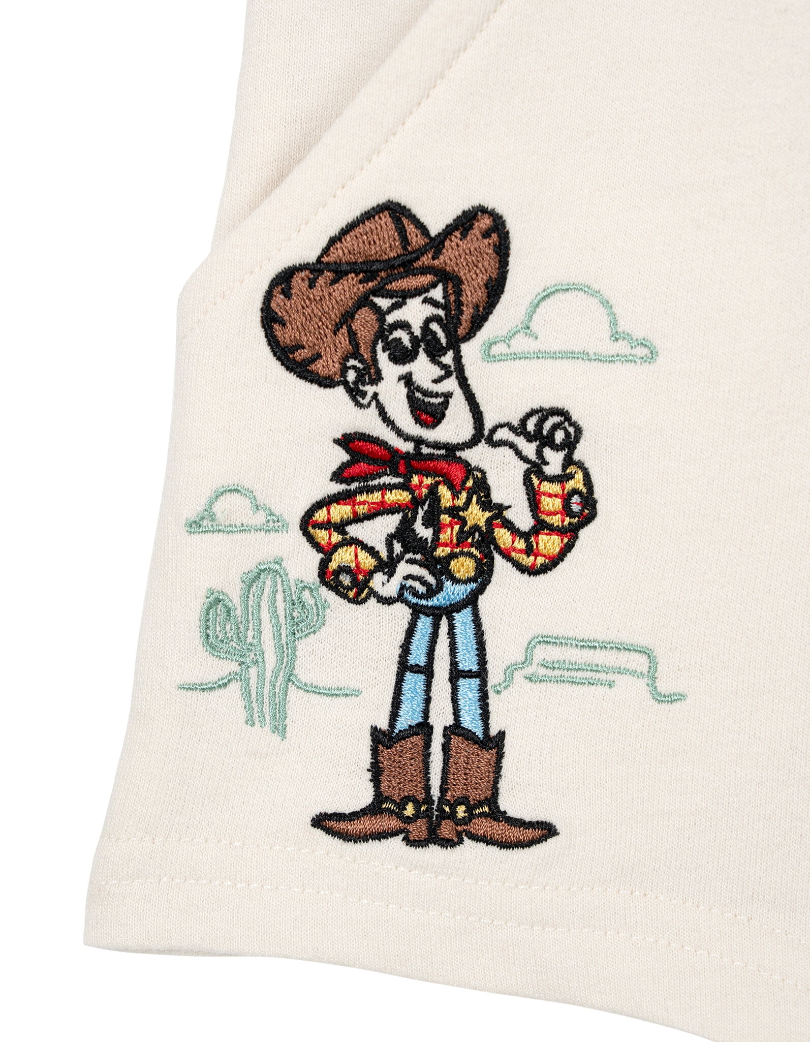 Disney Toy Story Baby Boys' Tee and Shortall Set with Bucket Hat Woody Buzz Sage