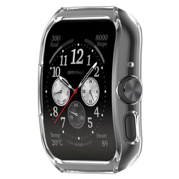 Funda protectora Carcasa protectora antiarañazos para OPPO Watch 3 Pro (Blanco) Likrtyny Para estrenar
