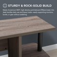 thumbnail image 2 of Sunjoy 39’’ Home Office Computer Desk Workstation Writing Study Table with Two Open Storage Shelves, 2 of 9