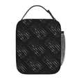 thumbnail image 2 of America Us Flag Retro Insulated Lunch Bag for Men Women Reusable Compact Cooler Tote Lunchbox, 2 of 7
