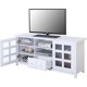 thumbnail image 2 of Convenience Concepts Newport Park Lane 1 Drawer TV Stand with Storage Cabinets and Shelves for TVs up to 65 Inches, Espresso My Lux Decor Round, 2 of 6