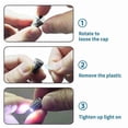 thumbnail image 4 of 36 luces LED en miniatura para manualidades, mini focos., 4 of 5