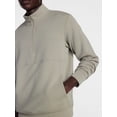 thumbnail image 4 of Avia Men's Twill ScubaKnit Quarter Zip Pullover Sweatshirt, Sizes XS-4XLT, 4 of 6