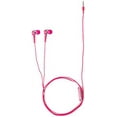 thumbnail image 2 of Pink Travelocity Universal Stereo Handsfree Earbuds (Available in a pack of 12), 2 of 2