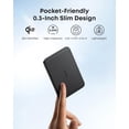 thumbnail image 2 of Anker Nano Power Bank, Ultra-Slim 5,000mAh Magnetic Wireless Charging Battery, Qi2 Certified 15W Max MagSafe-Compatible Portable Charger, Ergonomic Design, Compatible for iPhone Air/17/16 Series, 2 of 6