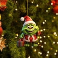 thumbnail image 5 of Adorno Del Árbol Colgantes de Adviento de Navidad de diseño Adorable para decoración de coche de 8cm, los mejores regalos para el patio, 5 of 5