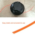 2.4mm Square Nylon Trimmer Line for Petrol Grass Trimmers 100m Heavy
