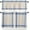 Blue Beige, variant on Navy Blue Stripes Kitchen Curtains, Beige Country Modern Simple Striped 3-Piece Kitchen Curtain Valance and Tiers Set 36 Inch Length, Rod Pocket Half Window Curtains for Cafe Living Room Bathroom