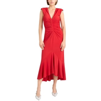 midi house dresses for women Maya Midi Dress Olive 3XL
