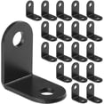 thumbnail image 1 of Ángulos compactos en forma de L para muebles y gabinetes Soportes de madera resistentes de 90 grados, 1 of 5