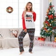 thumbnail image 2 of Matching Xmas Family Pajamas Christmas Light, Nice Or Naughty Christmas Pjs, Big And Tall Pajamas, 2 of 7