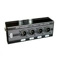 thumbnail image 1 of 1 Pce Rallonge de Câble Audio et Réseau XLR 4 Canaux 3 Broches, Rallonge de Signal Réseau DMX512, Mâle, 1 of 8