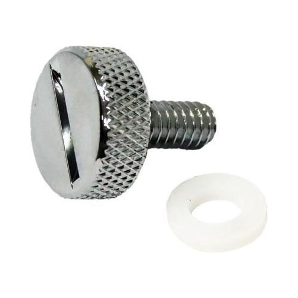 HardDrive 05097 Quarter Turn Thumb Seat Screw 1/4 20 Chrome