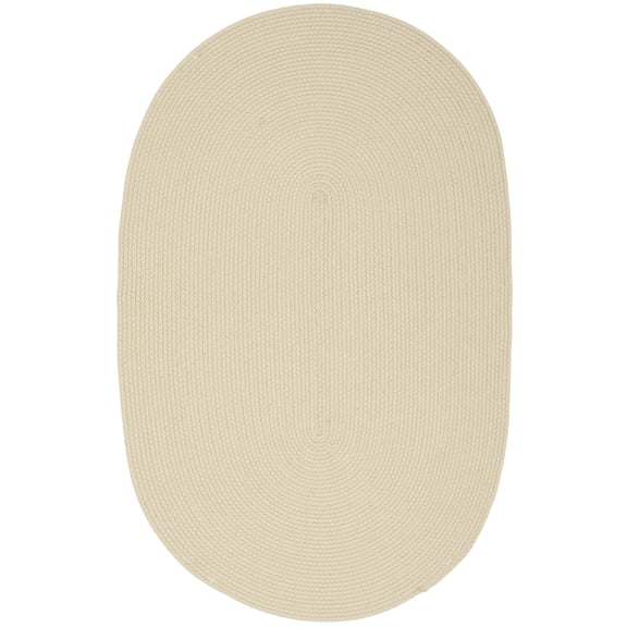 Safavieh Martha Stewart Oval Solid Print Farmhouse Area Rug, Off-White