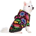thumbnail image 2 of Balery Colorful Floral Embroidery Mexican Sudadera con Capucha para Perros Pequeños – Ropa para Mascotas, Disfraz para Perros y Gatos, Ideal para Fiestas y Cosplay-Large, 2 of 7