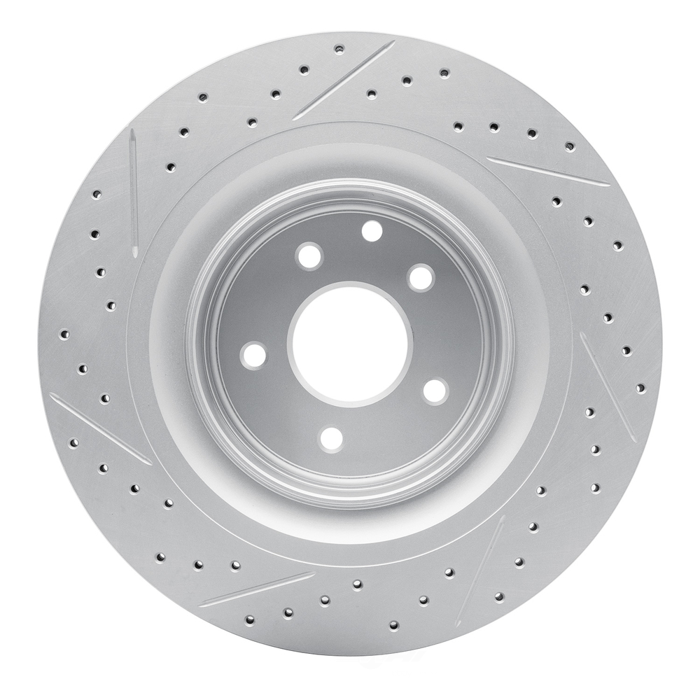 Dynamic Friction Company 830-68013R DFC Geoperformance Rotor - Drilled and Slotted