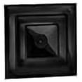 thumbnail image 3 of Drop Ceiling HVAC Supply Grille - for T-Bar Lay-in - 2 Coned - 24" x 24" - for 12" Vent Connection - Black, 3 of 4