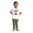 thumbnail image 3 of USA American Patriotic Papa Smurf Youth T Shirt Tee Boys Infant Toddler Brisco Brands 24M, 3 of 5