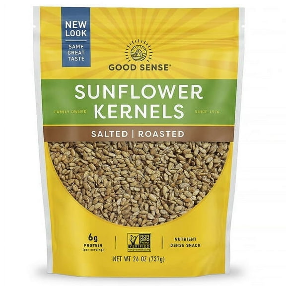 Good Sense, Sunflower Kernels, Salted, Roasted, 26 oz Pack of 2