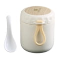 thumbnail image 1 of Recipiente térmico para sopa, recipiente térmico para alimentos, recipiente portátil para almacenar alimentos calientes, taza de sopa de 400 ml para picnic y oficina., 1 of 8